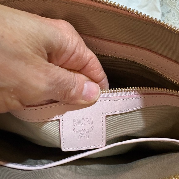 MCM Pale Pink Crossbody Bag - Picture 2 of 13
